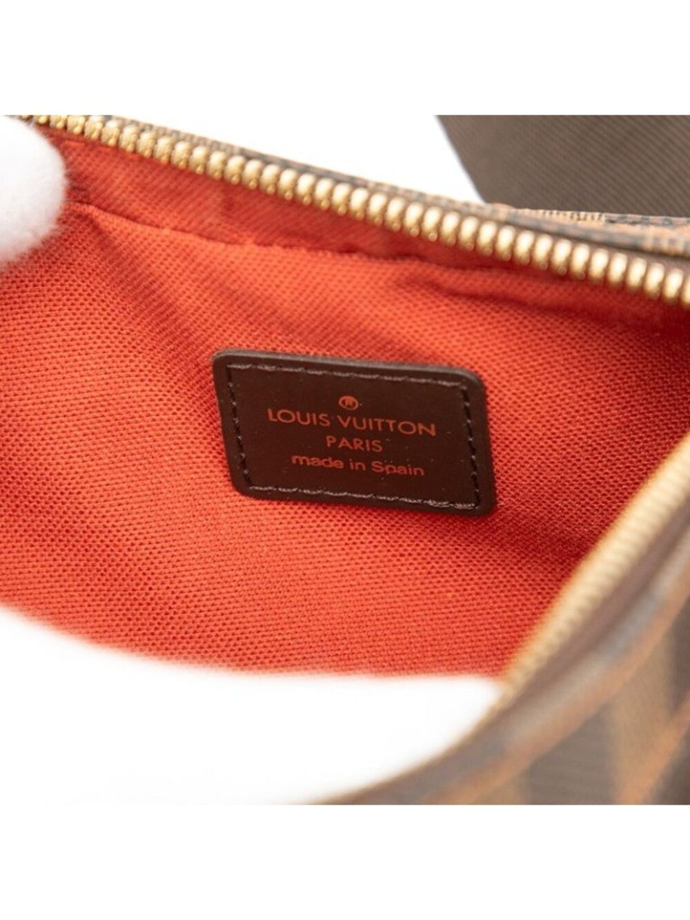 ★SOLD★ Louis Vuitton Damier Geronimos Shoulder Bag Brown Leather - Picture 5 of 6